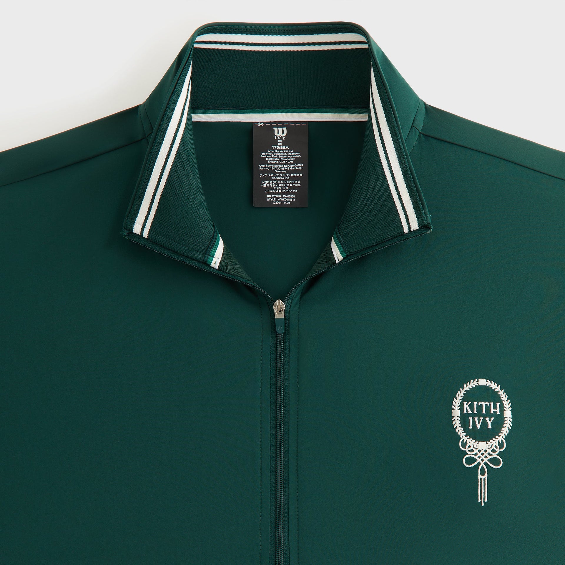 Kith Ivy for Wilson Women's Court Jacket - Ivy Green