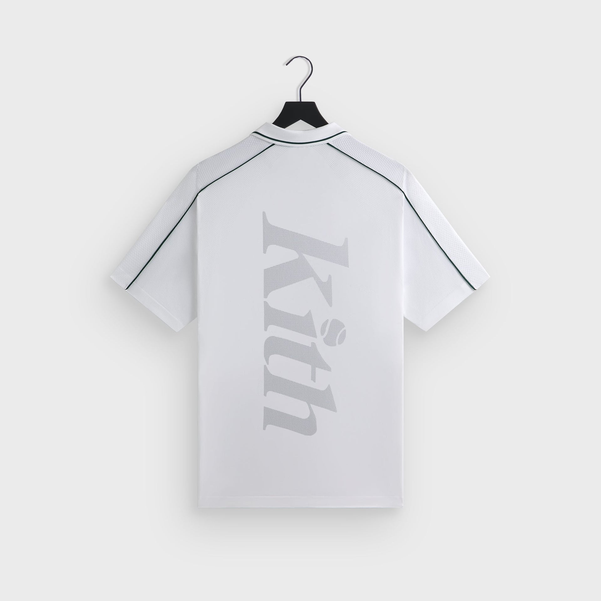 Kith for Wilson Doherty Zip Front Polo - White