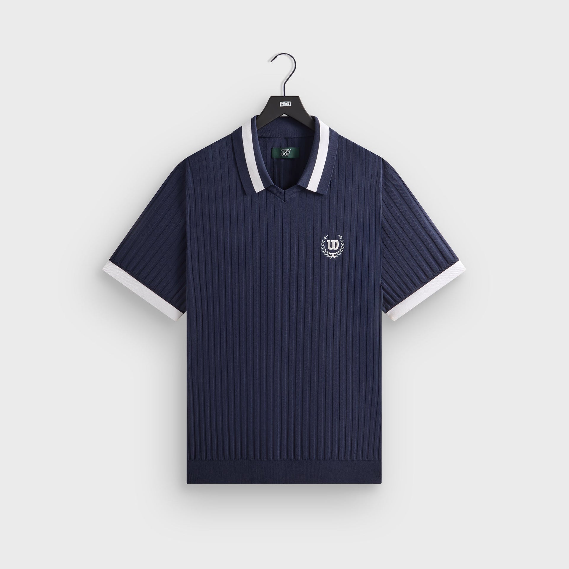 Kith for Wilson V-Neck Polo - Nocturnal