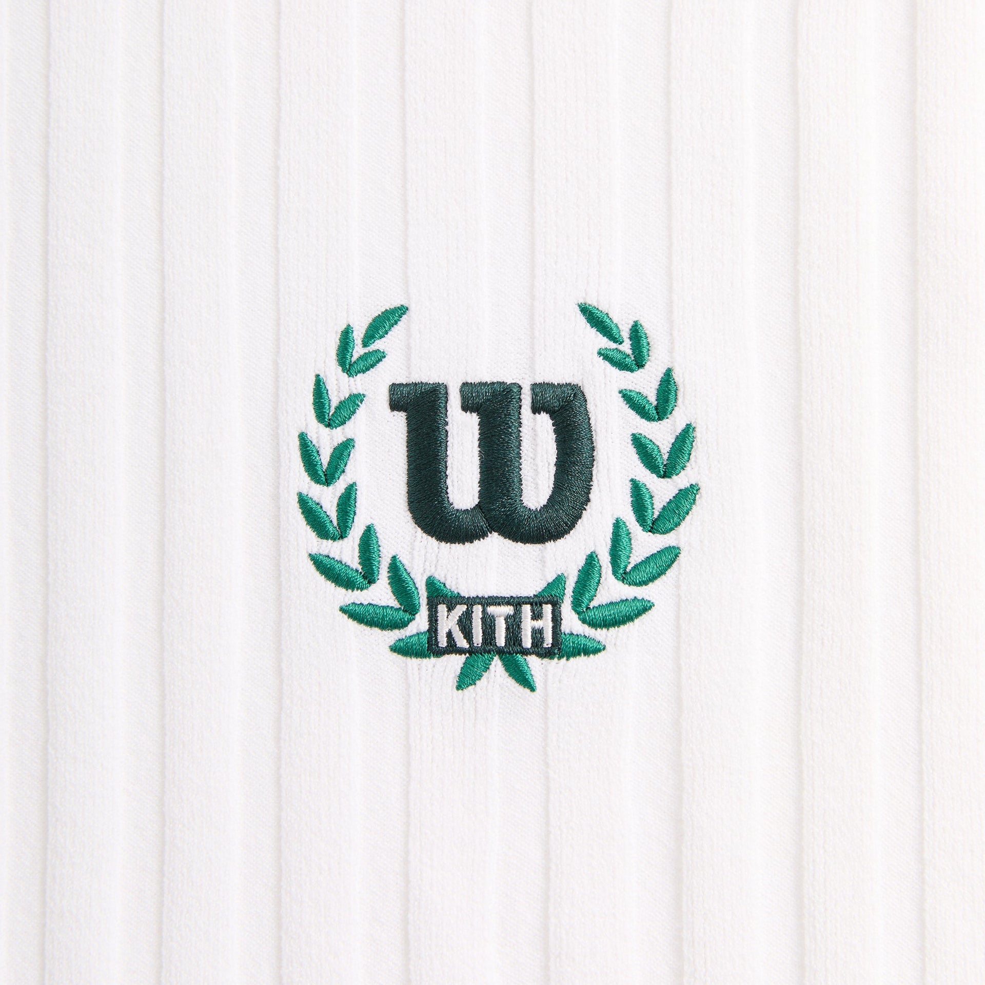 Kith for Wilson V-Neck Polo - White