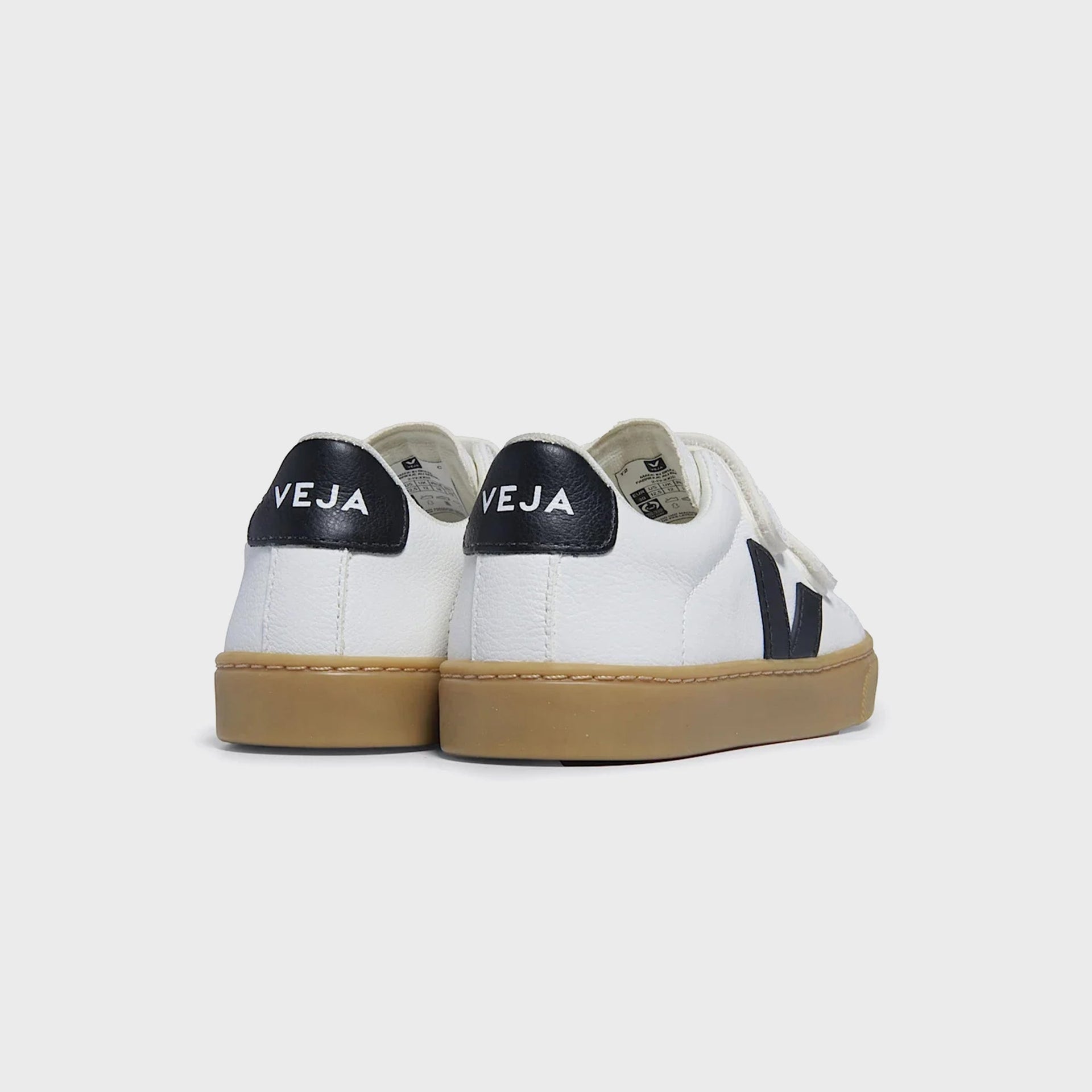 Veja Kids Small V-90 - White / Black / Natural