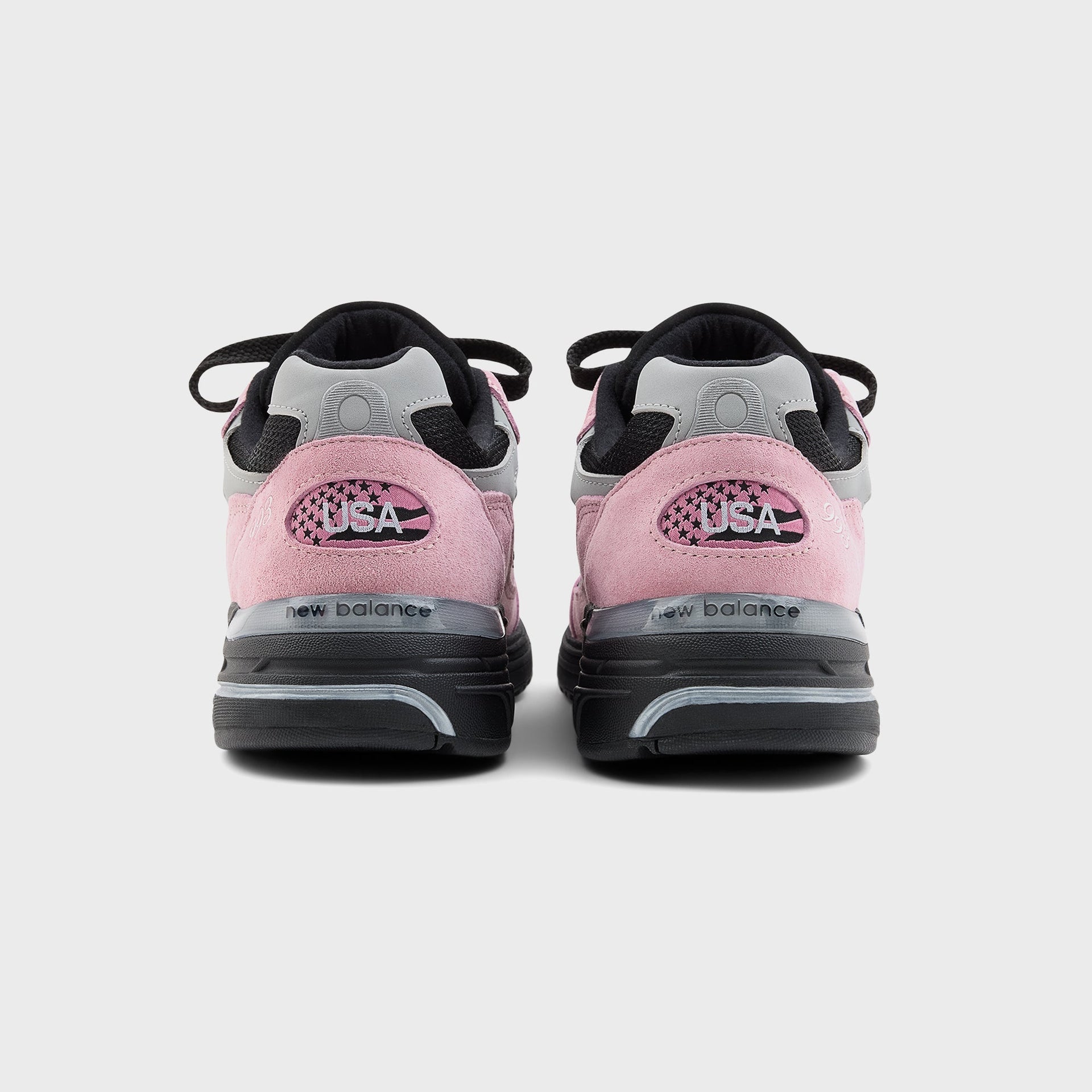 New Balance Made in USA 993 - Pink Taffy / Black / Slate / Grey