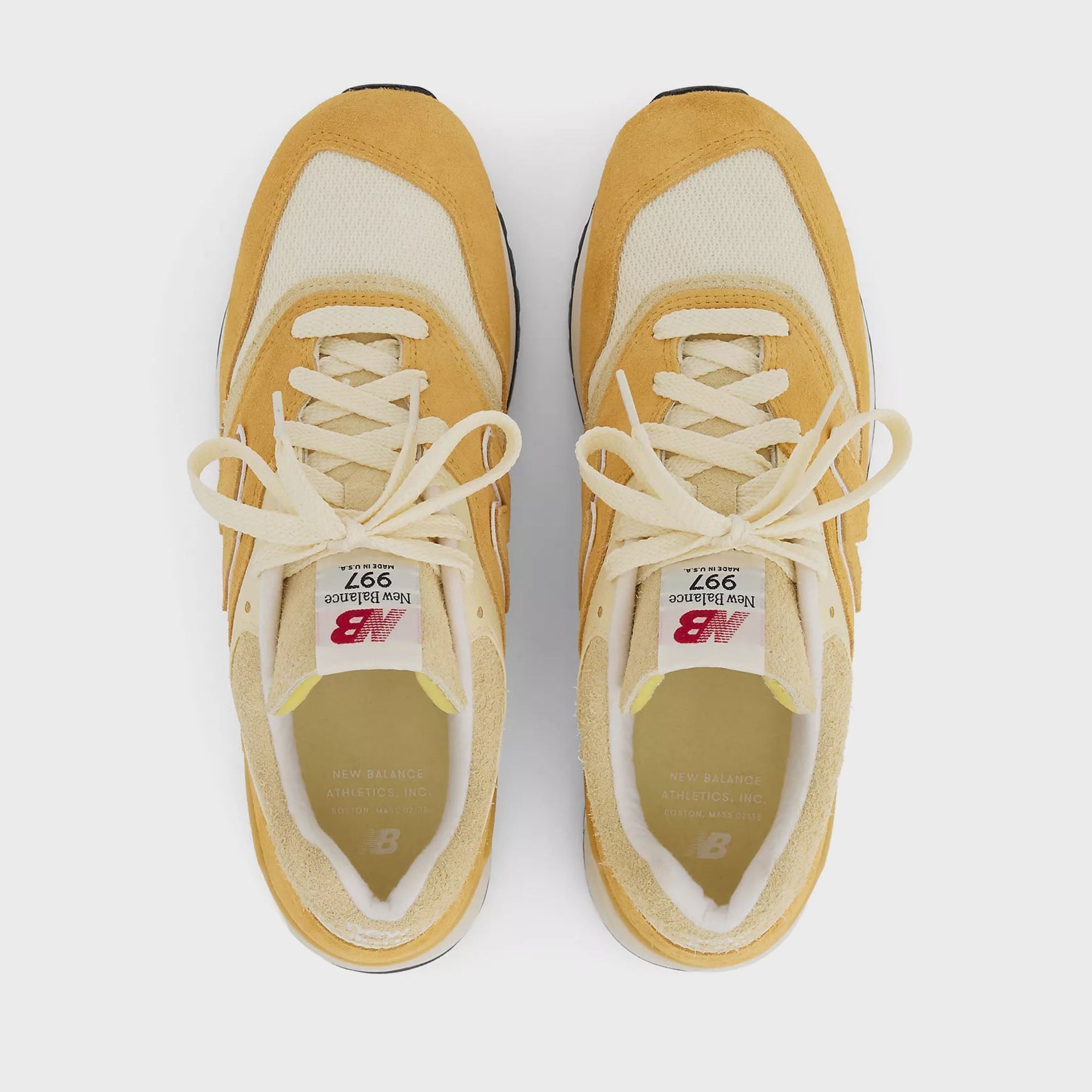 New Balance Made in USA 997 - Dried Apricot / Calcium / White