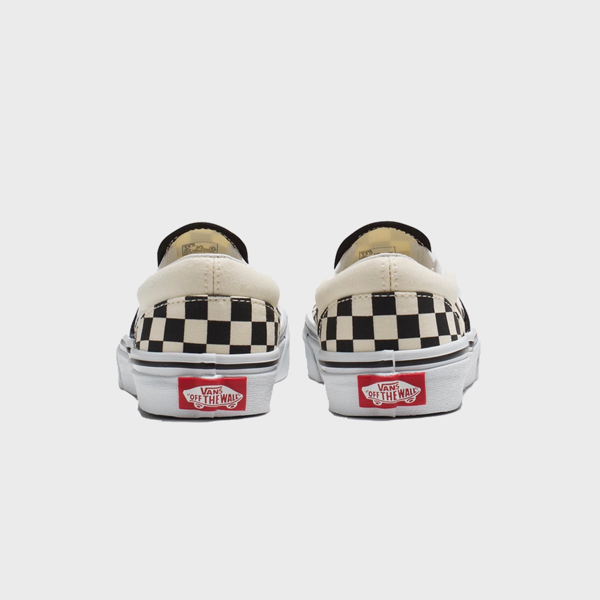 VANS Kids Classic Slip-On - Checkerboard / Black / White