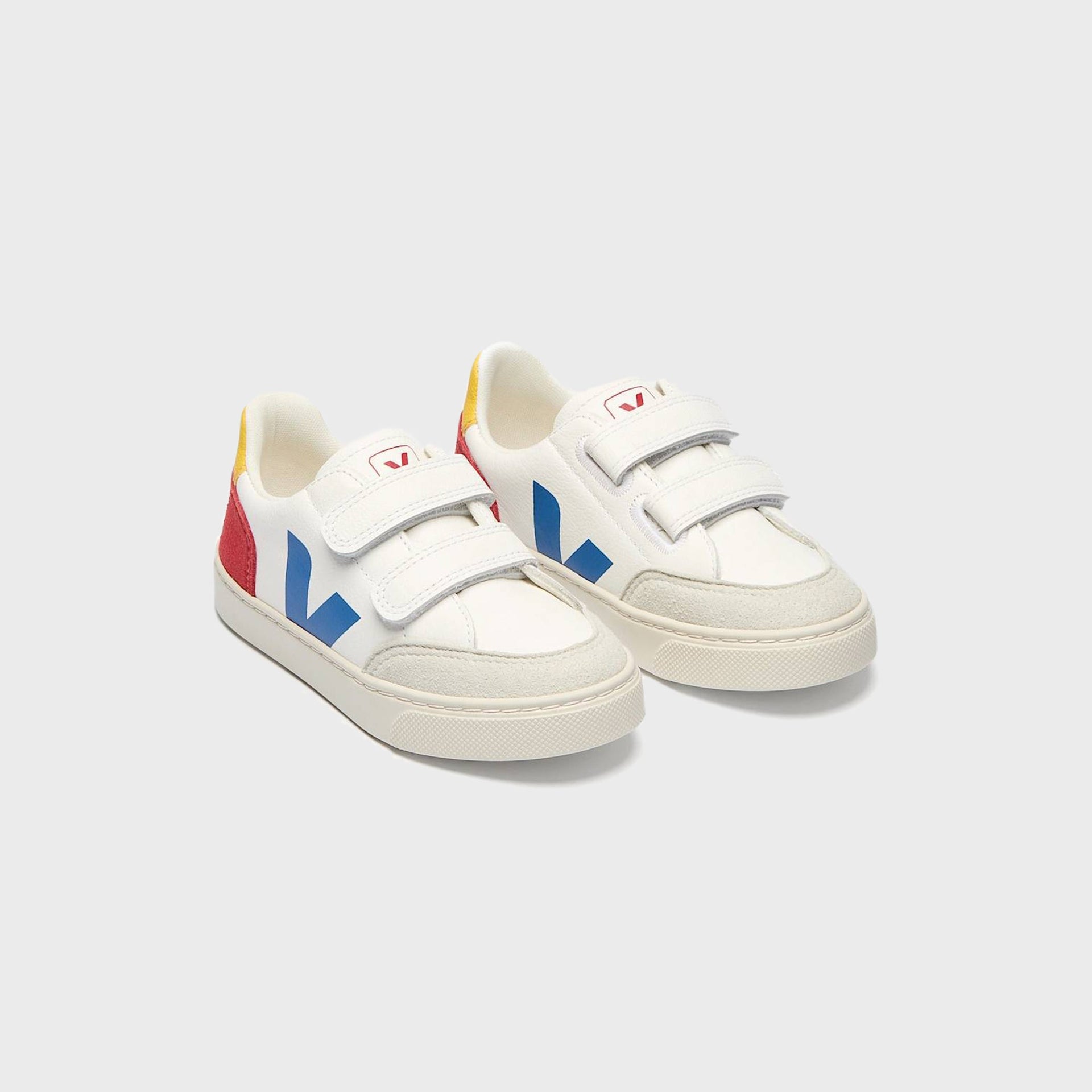 Veja Small V-12 - White / Multicolor / Pepper