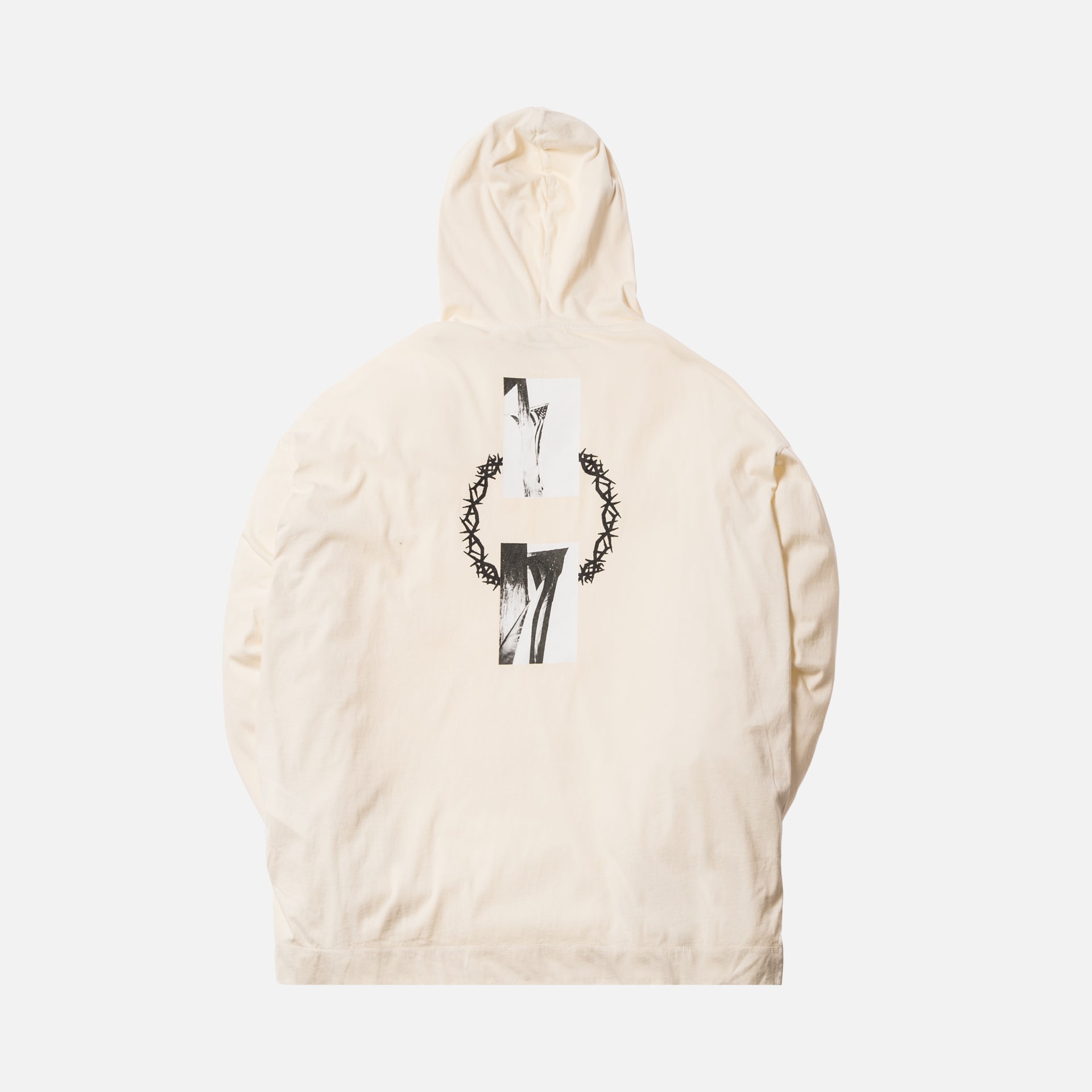 1017 ALYX 9SM Flag In Thorn Hooded Tee - Off White