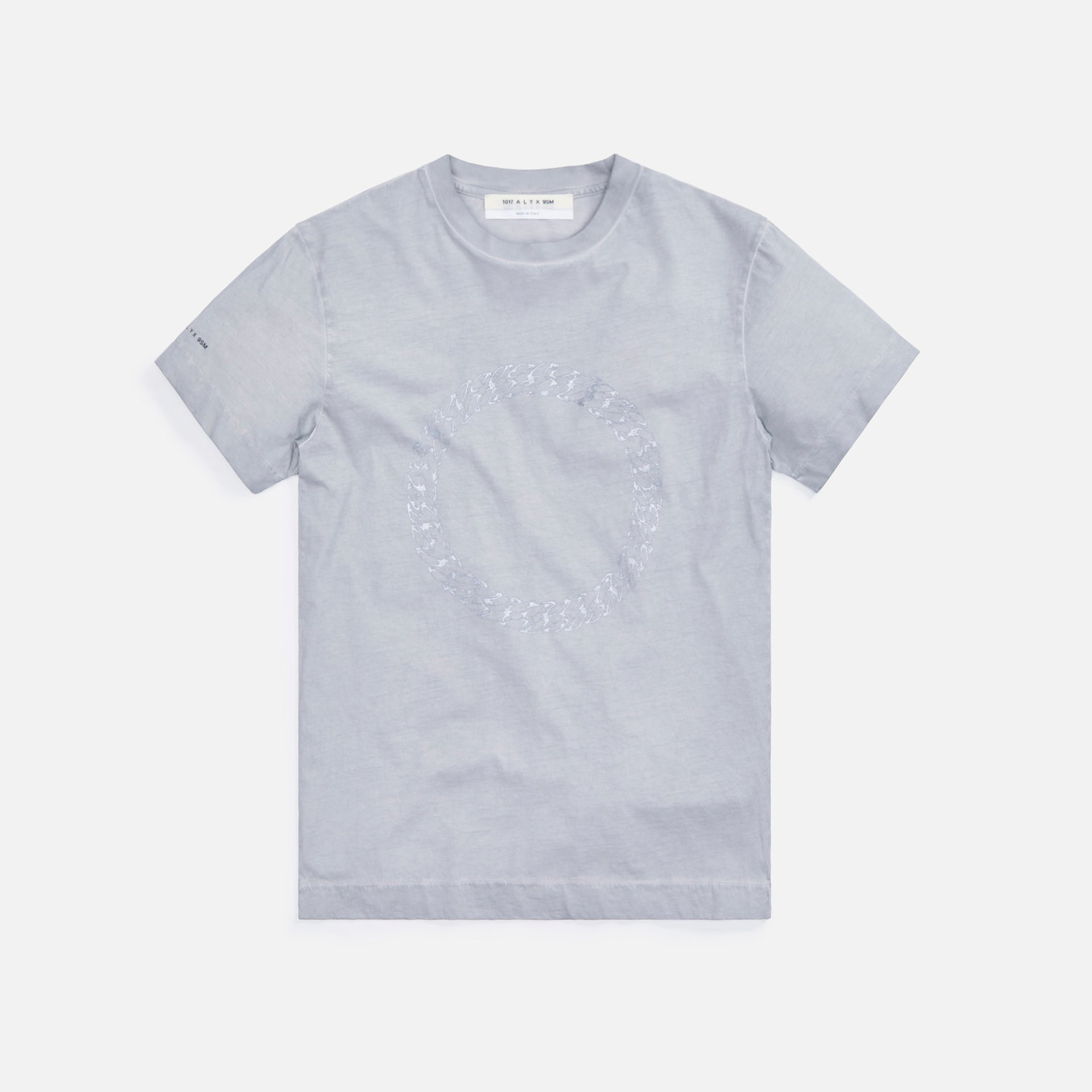 1017 ALYX 9SM "A" Cube Chain Tee - Bone