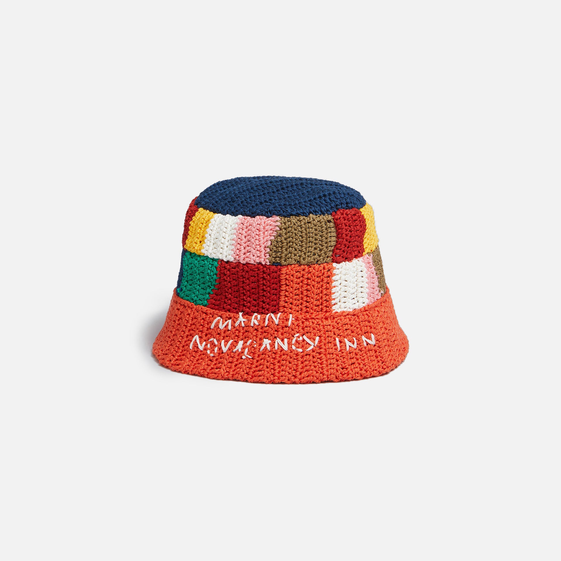 Marni x No Vacancy Inn Crochet Bucket Hat - Multi