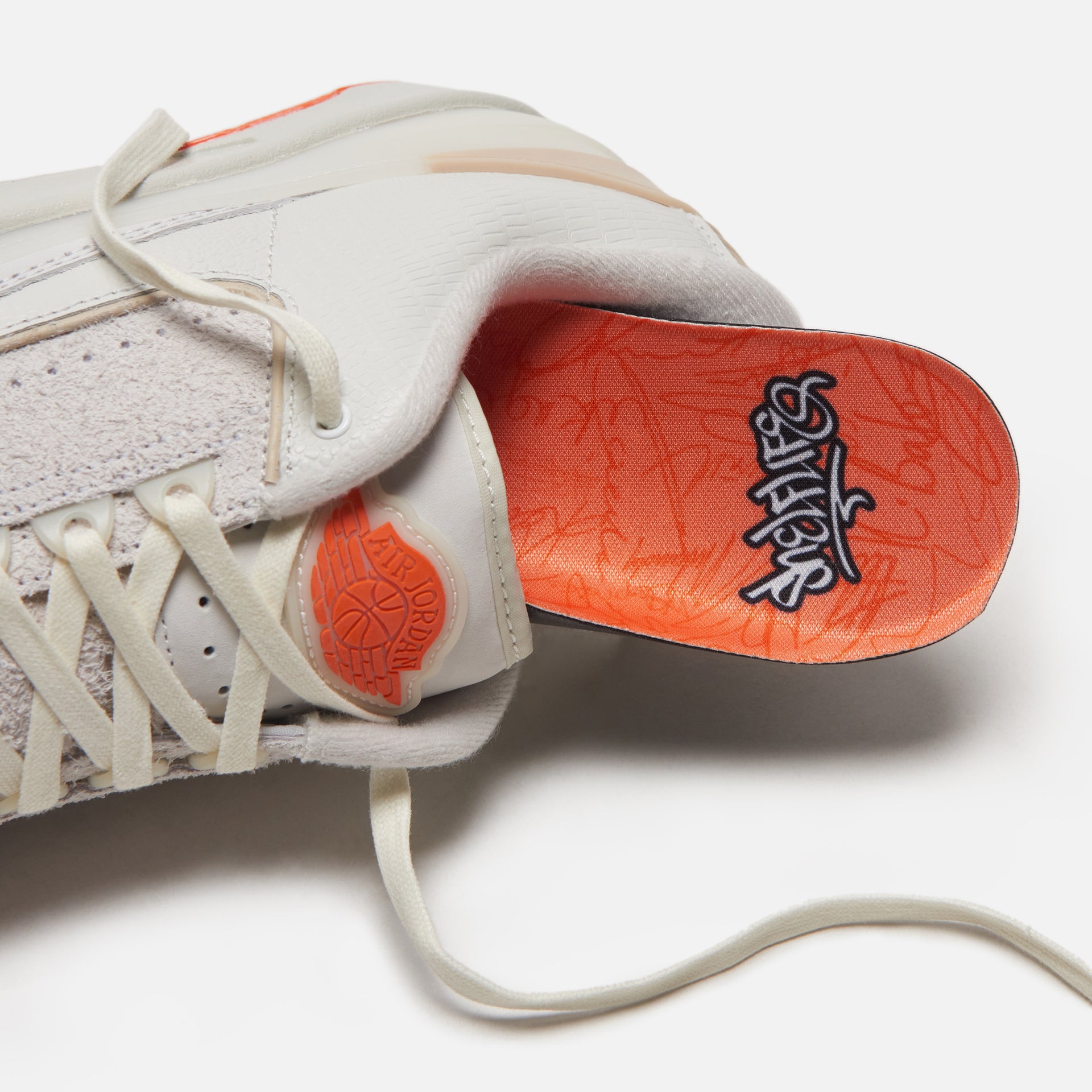 Nike x Shelflife Air Jordan 2 Retro Low SP - White / Sail / Light Bone