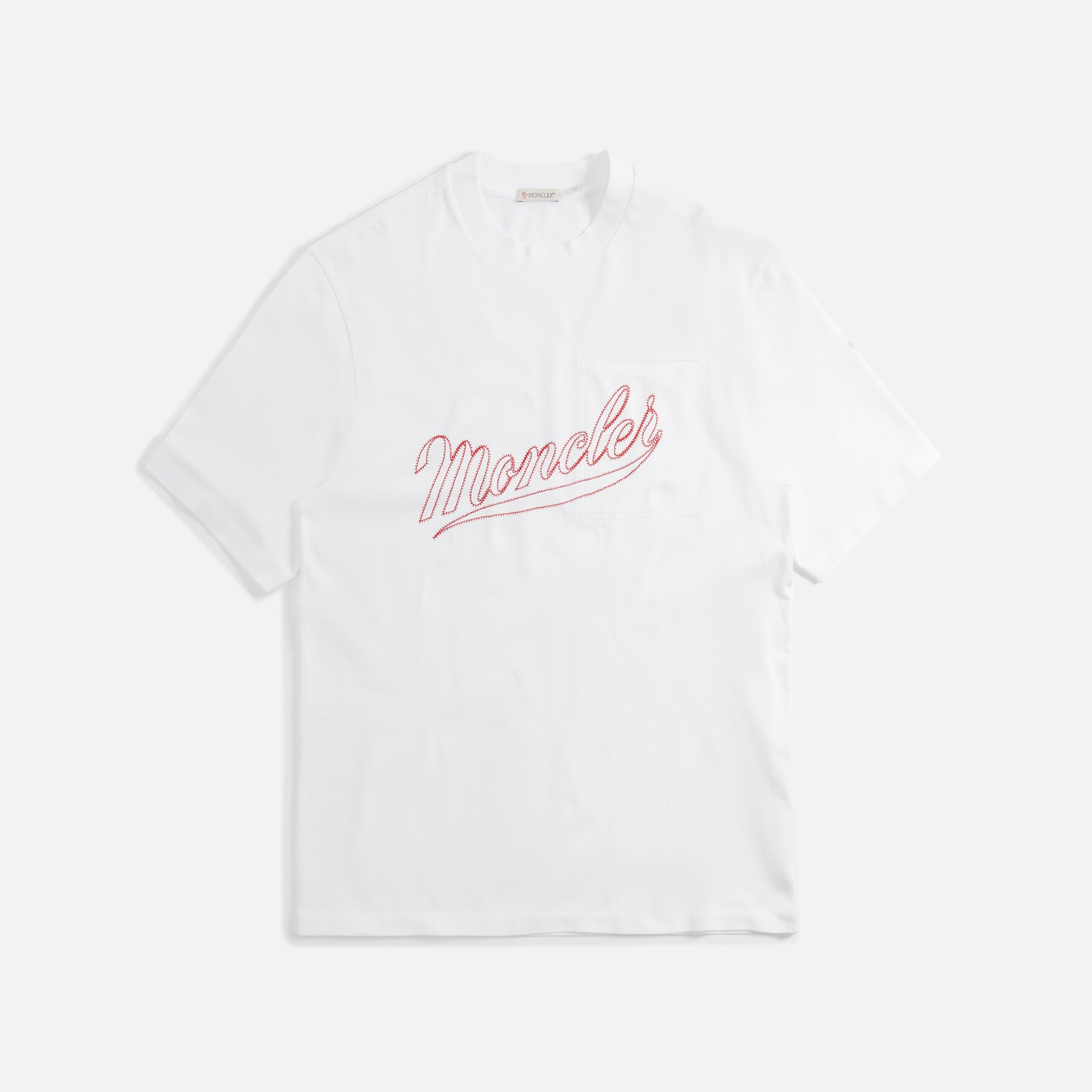Moncler Short Sleeve Tee - White