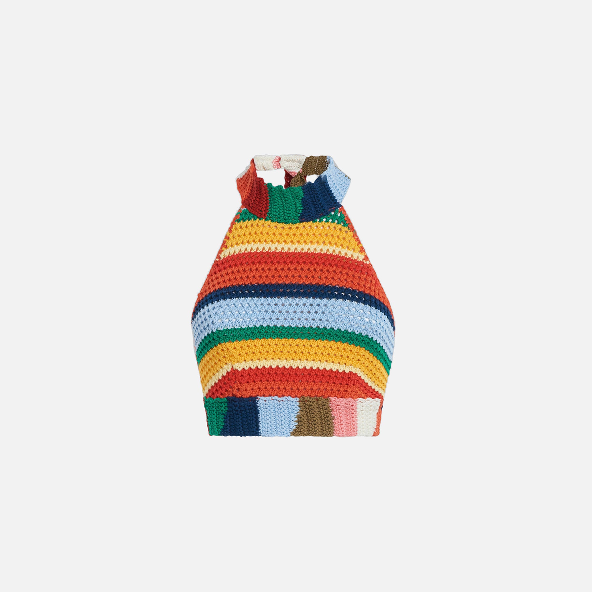 Marni x No Vacancy Inn Crochet Halter Top - Multi